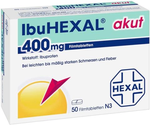 IbuHEXAL® akut 400 mg Filmtabletten - Ibuprofen