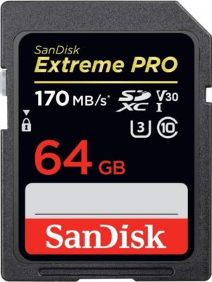 SanDisk Extreme PRO 64GB SDXC Speicherkarte